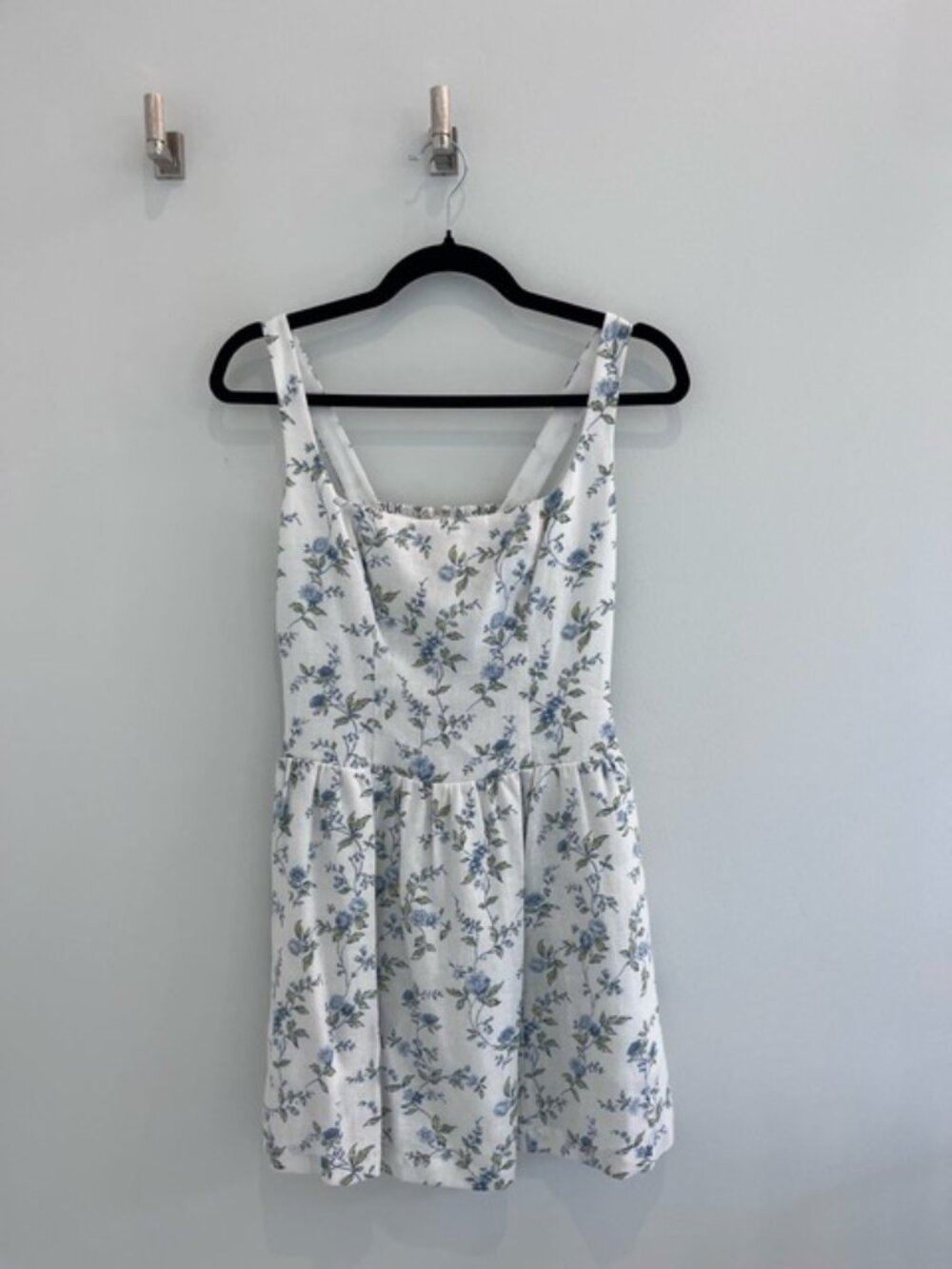 Reformation Janu Linen Mini Dress - Size 4 - Picture 5 of 8